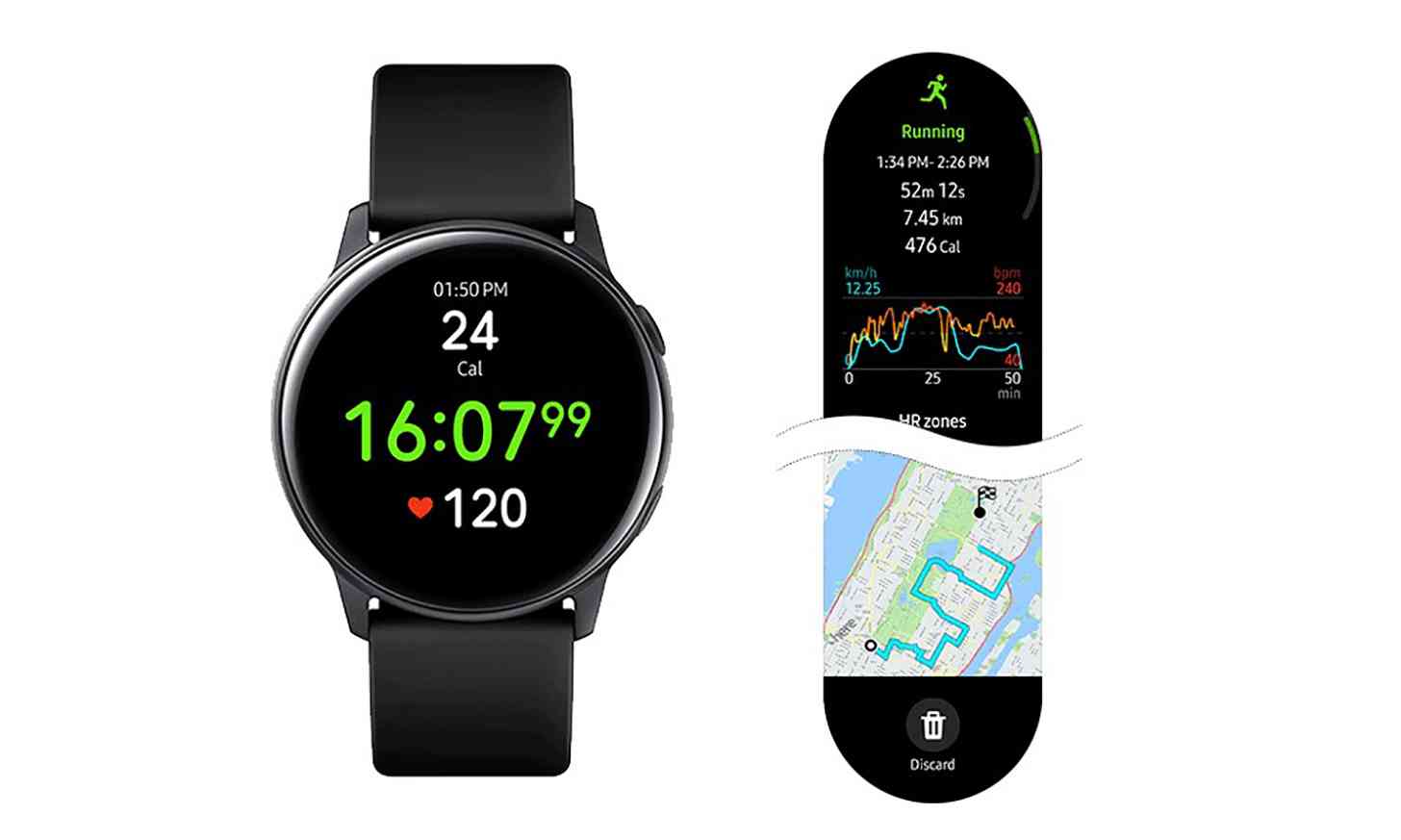 Galaxy Watch Active Samsung Health update
